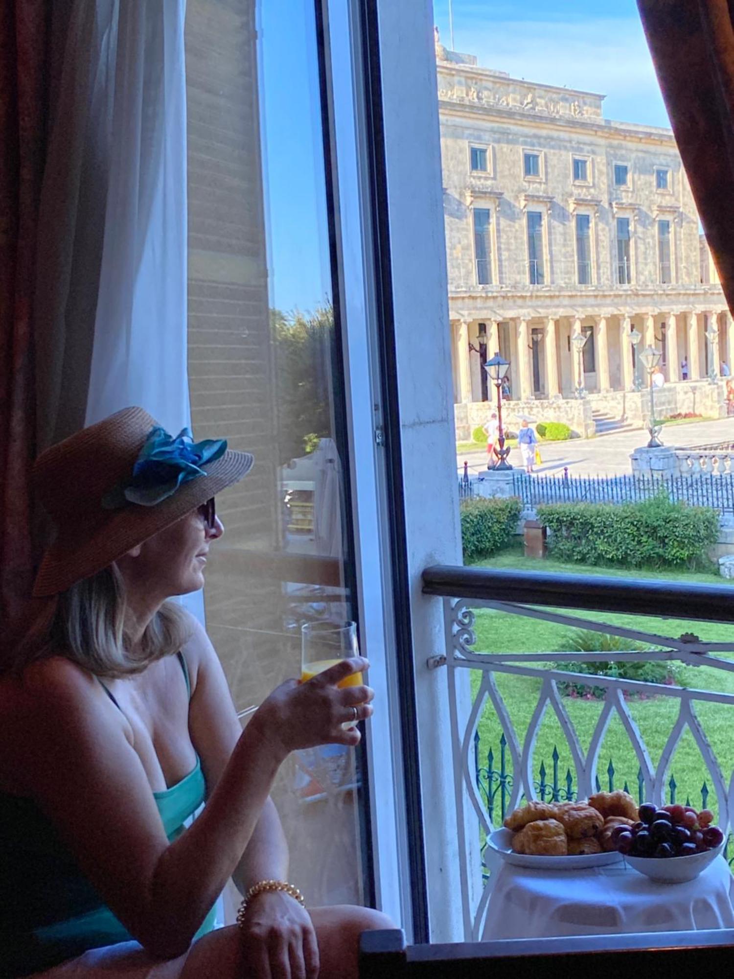 Palazzo Luxury Suite - View To Liston Square & Old Fortress Of Corfu Old Town Bagian luar foto