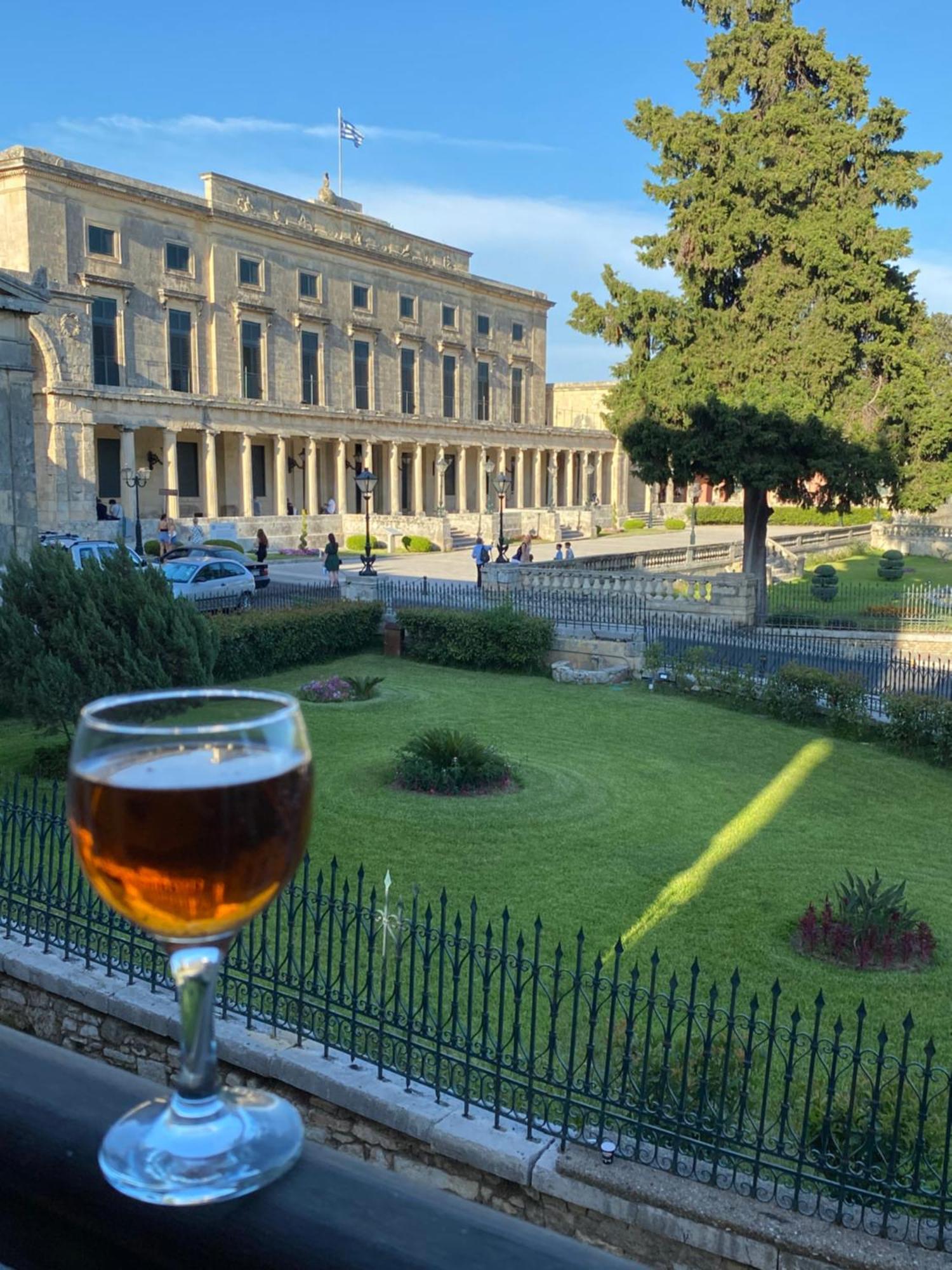 Palazzo Luxury Suite - View To Liston Square & Old Fortress Of Corfu Old Town Bagian luar foto
